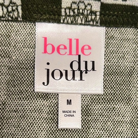 Belle du jour Double Knit Pull-on Skirt Juniors Medium - Picture 9 of 9